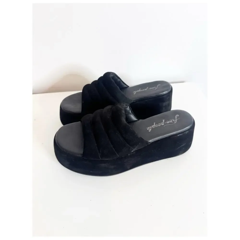 Free People Almost Paradise Platform Sandal 38.5